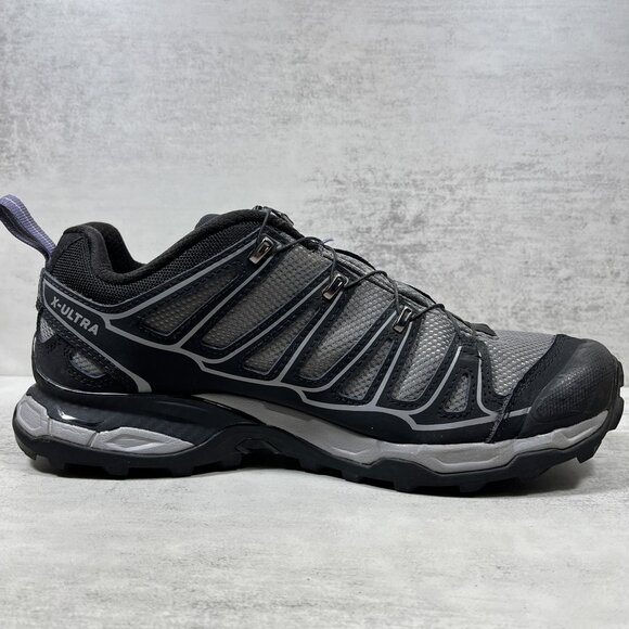 Salomon X Ultra 2 GTX Gore-tex Hiking Shoes - Women's Size 10 - Black Gray - Picture 2 of 10